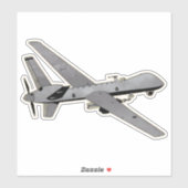 MQ-9リーパー、UAV航空機 シール (シート)