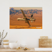 MQ-9Aリーパー ポスター (キッチン)