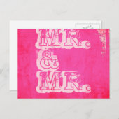 MRそして氏パターン- ポストカード (正面/裏面)