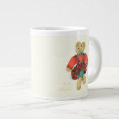 MRとミセスベアービッグホワイトマグカップ ジャンボコーヒーマグカップ (正面右)