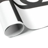 MrとMr.ラッピング紙白と黒 ラッピングペーパー (ロールコーナー)