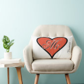 Mrのブライダル結婚装飾枕、マッチングを参照 ランバークッション (椅子)