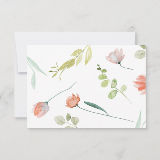 Mrの水色フローラアドバイスミセス・カード サンキューカード (裏面)