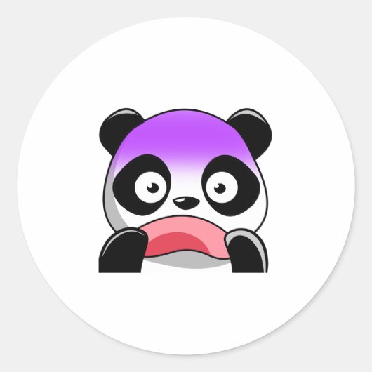 mrステッカー.. ラウンドシール (正面)