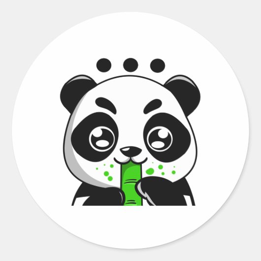 mrステッカー ラウンドシール (正面)