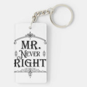 MRネーブライトヴィンテージデコ装飾クラシック キーホルダー (裏面)