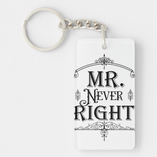 MRネーブライトヴィンテージデコ装飾クラシック キーホルダー (正面)