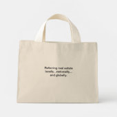 MRバッグ ミニトートバッグ (裏面)