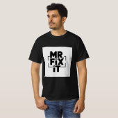 Mrモダン Fix Itロゴ Tシャツ (正面フル)