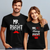 MR右バレンタインデーのカップルのマッチングおもしろい スウェットシャツ