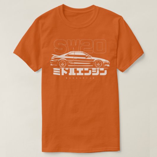 MR2 SW20 1 Tシャツ (デザイン正面)