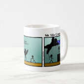 Mr おもしろい Stix Competition Stickman Mug - 018 コーヒーマグカップ (正面右)