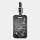 Mr.そしてミセス・オンダークグレーの石 ラゲッジタグ (正面縦)