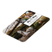 Mr.とM.とM.は、Photo Collage Black and White マグネット (左側)