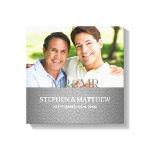 Mr.とMr. ツーグルームズ シルバーダマスク フォト