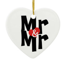 Mr.とMr.パーソナライズされたフォントはっきりしたゲイ結婚の