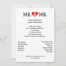 Mr.とMr.ラブハートゲイ結婚