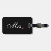 Mr.とMrs.ラゲッパーソナライズされたジ・タグ ラゲッジタグ (裏面横)