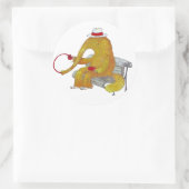 Mr.アンテータステッカー ラウンドシール (バッグ)