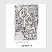 Mr.エンプティフル、インクスケッチ長方形シール