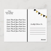 Mr.オネダーフルありがとうはがき2 ポストカード (裏面)