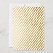 Mr.オネダーフル1歳の誕生日パーティの招待状 招待状 (裏面)