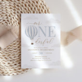 Mr.オンダーフル熱気球の第1の誕生日 招待状