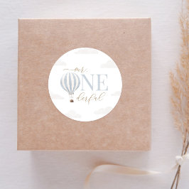 Mr.オンダーフル熱気球誕生日 ラウンドシール