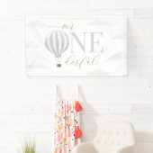 Mr.オンダーフル熱気球誕生日 横断幕 (インサイチュ)