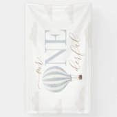 Mr.オンダーフル熱気球誕生日 横断幕 (縦)