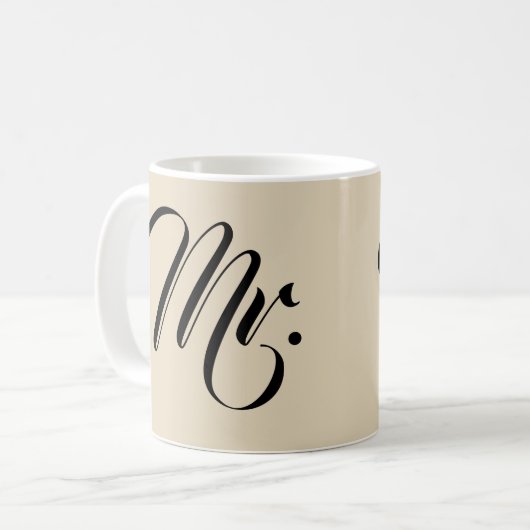 MR コーヒーマグカップ (正面左)