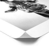 Mr.シグラフ・ブラック&ホワイト写真 ポスター (角)