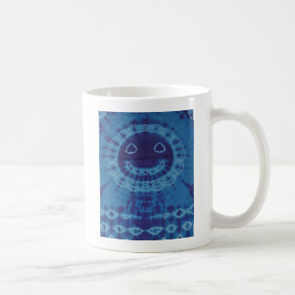 Mr.ハッピー顔絞り染め:) コーヒーマグカップ
