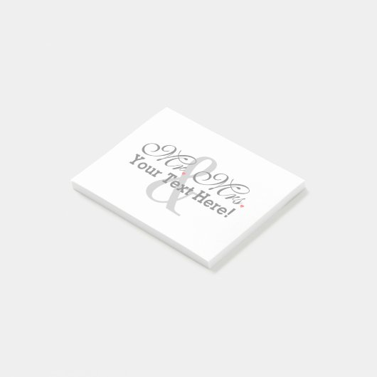 Mr.パーソナライズされたとMr. Plusのカスタマイズ可能な色 ポストイット (アングル)