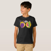 Mr.パープル&グリーン恋しく思クワイカートカートキャラクター Tシャツ (正面フル)