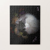 Mr.ピンクのポートレートまたは自分の写真の追加 ジグソーパズル (縦)