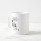 MR.ファーストクリスマス コーヒーマグカップ (正面左)
