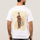 Mr.ミカウバーby Kyd - Dickens' David Copperfield Tシャツ (裏面)