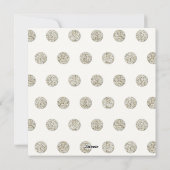 Mr.ミセスきらめくグリッタールッククリスマスフォト シーズンカード (裏面)