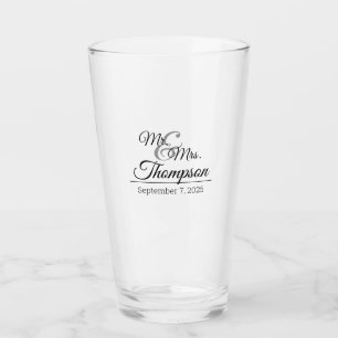 Mr.ミセスの結婚お祝い記念に タンブラーグラス