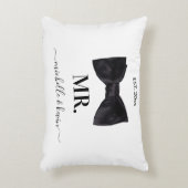 Mr.ミセス結婚ズ・ブラック&ホワイト アクセントクッション (正面(垂直))