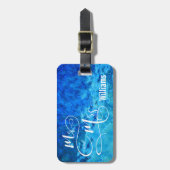 Mr.ミセス・オンブルー・グラス ラゲッジタグ (正面縦)