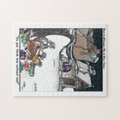 Mr.ミセス・クロースいったいどうやってそこからジグソーパズルを始めたか ジグソーパズル (横)