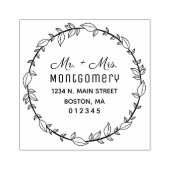 Mr.ミセス・グリーナリーリース差出人住所 ラバースタンプ (インプリント)