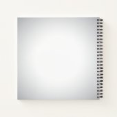 Mr.ミセス・フローラ・ウォーター結婚・カラーのゲストブック ノートブック (裏面)