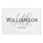 Mr.&ミセス・ブライド&グルーム・ニューリカスタムュード・ 枕カバー (正面左)