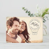 Mr.ミセス・ホットエアバルーンライドカップルホリデー シーズンカード (スタンド正面)