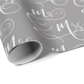 Mr.ミセス・文字結婚の脚本 ラッピングペーパー (ロールコーナー)