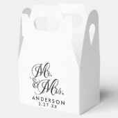 Mr.ミセス・白黒結婚の婚約 フェイバーボックス (オープン)