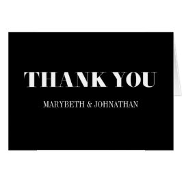 Mr.モダンとMr.はっきりした結婚 Mr.のサンキューカード